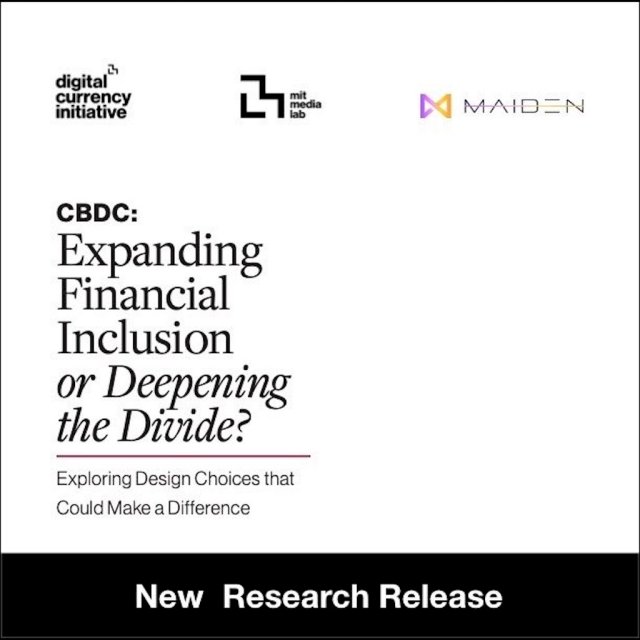 Report – CBDC: Expanding Financial Inclusion or Deepening the Divide?