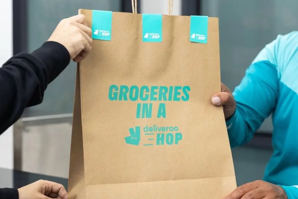 Deliveroo upgrades app to allow grocery and takeaway in one order