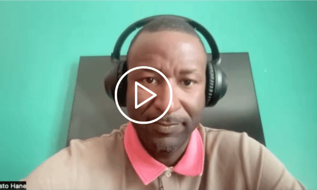 Ernesto Hane: “Physical experience is always relevant in Africa”