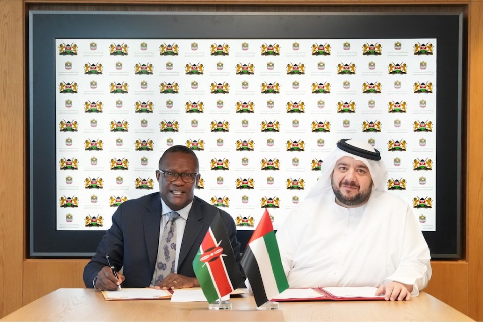 UAE and Kenya sign Investment Memorandum to advance digital infrastructure and AI initiatives