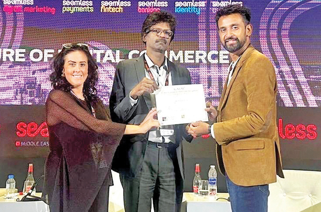 Vidula Rajapakshe awarded ‘Master FinTech Professional’ certification at Seamless Middle East 2024