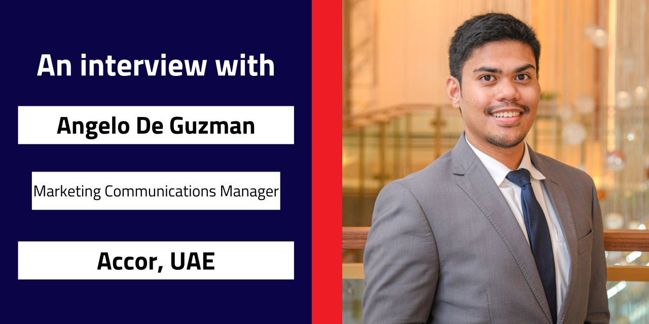 Interview with Angelo De Guzman, Marketing Communications Manager | Accor, UAE