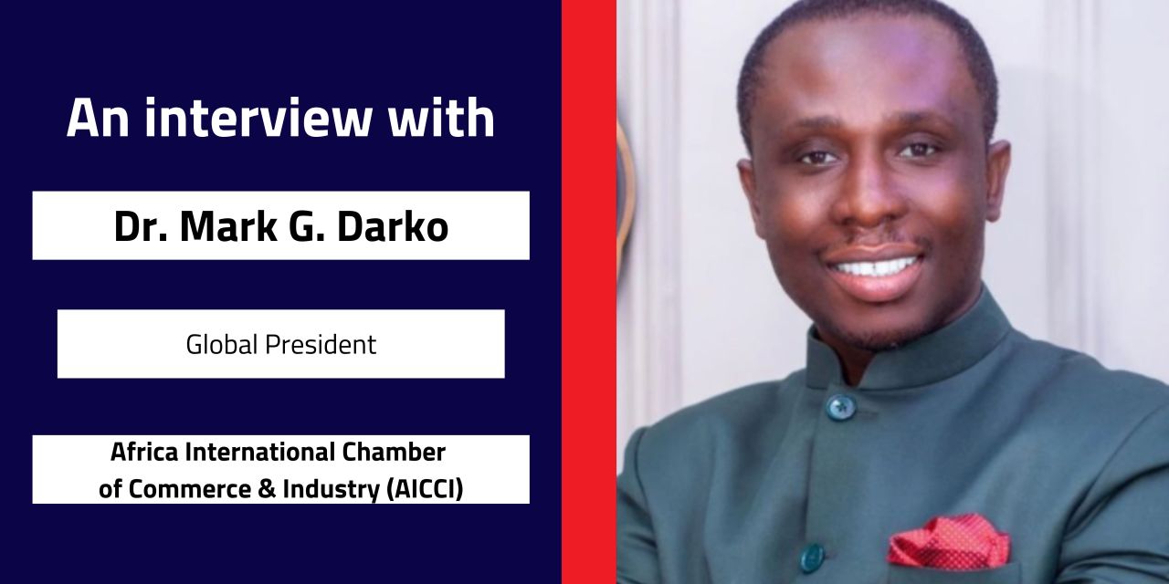 Interview with Dr. Mark G. Darko, Global President | AICCI